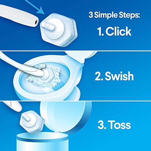 Clorox ToiletWand Disposable Toilet Cleaning System - ToiletWand, Storage Cad...