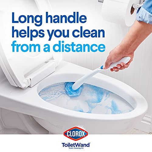 Clorox ToiletWand Disposable Toilet Cleaning System - ToiletWand, Storage Cad...