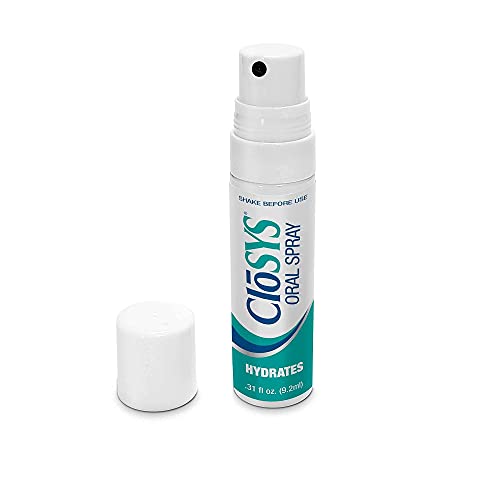 CloSYS Oral Breath Spray, 0.31 Ounce (3 Count), Mint, Sugar Free, pH Balanced...