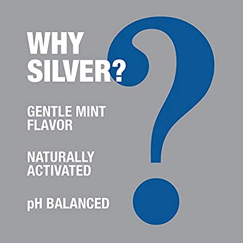 CloSYS Silver Fluoride Mouthwash, 16 Ounce (Pack of 2), Gentle Mint, for Adul...