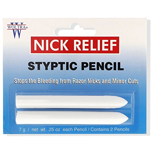 Clubman Woltra Styptic Pencil Small Twin Pk. (Blister), 0.25 oz