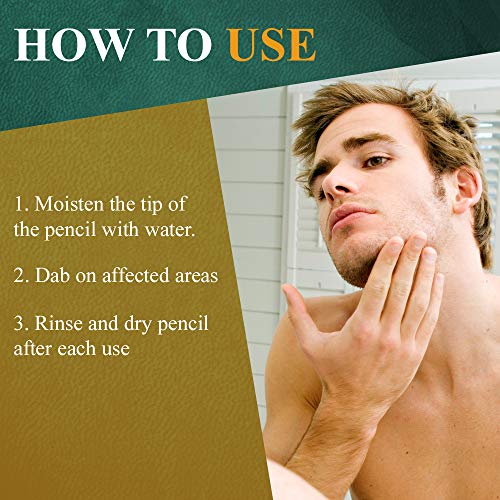 Pinaud Clubman styptic pencil for nick relief - 0.33 oz, 6 pack