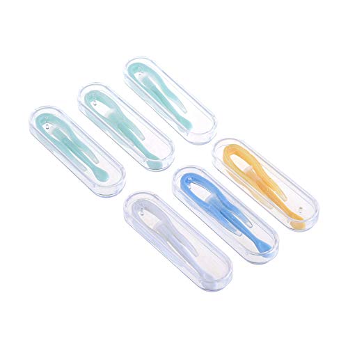 COSMOS 6 Set Portable Travel Contact Lenses Tweezers and Suction Stick Set fo...