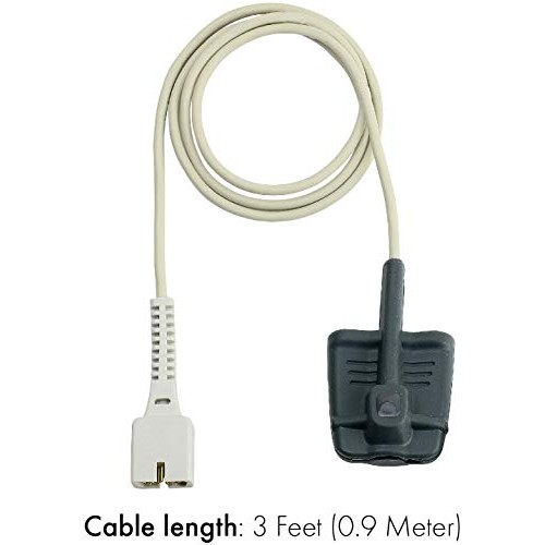 CMI Health Rechargeable Pulse Oximeter - Adult Finger Sensor for Continuous M...