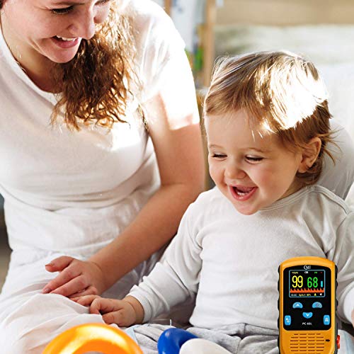 CMI Health Rechargeable Pulse Oximeter - Continuous Infant Monitoring (Up to ...
