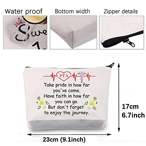 CMNIM Physical Therapy Assistant Gifts PTA Student Gifts Makeup Bag Physical ...