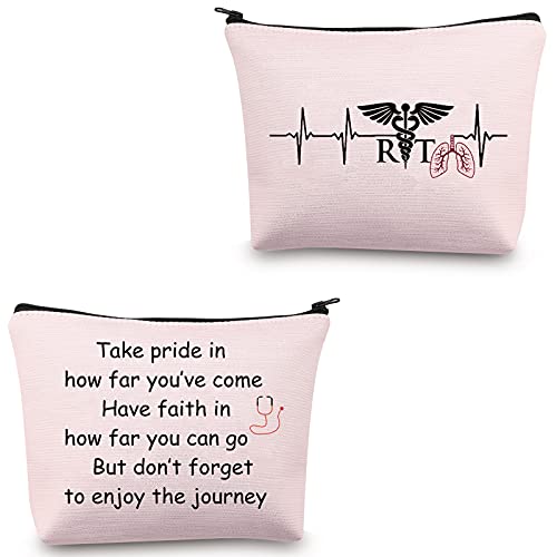 RT Gifts Respiratory Therapist Gifts Bag RT Makeup Bag Cosmetic Pouch Respira...
