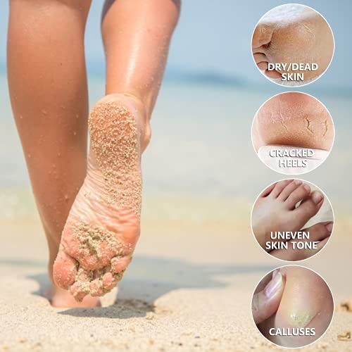 5 Pack Foot Peel Mask,Exfoliator Peel Off Calluses Dead Skin Callus Remover,F...