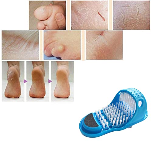 Magic Feet Cleaner,Feet Cleaning Brush,Foot Scrubber for Washer Shower Spa Ma...
