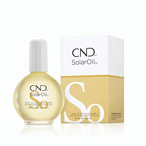 CND SolarOil Nail & Cuticle Care, 2.3 fl oz, for Dry, Damaged Cuticles, Infus...