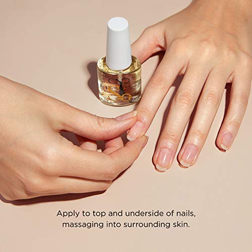 CND SolarOil Nail & Cuticle Care, 2.3 fl oz, for Dry, Damaged Cuticles, Infus...