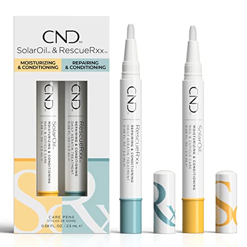 Nail & Cuticle Care Pens by CND, SolarOil & RescueRxx for Dry, Damaged Cuticl...