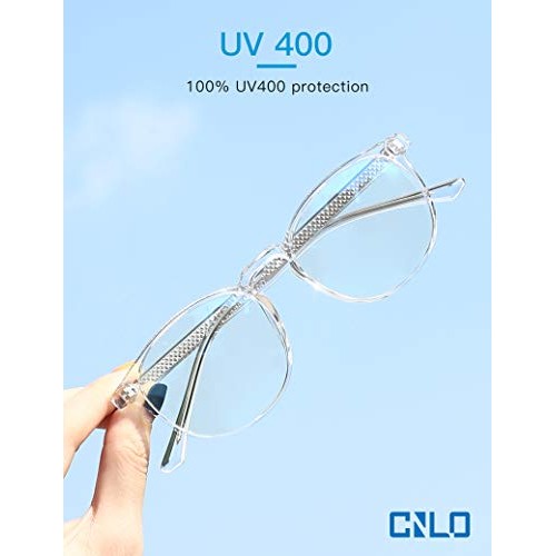 CNLO Blue Light Blocking Glasses,Computer Glasses,Anti Eyestrain, Lightweight...