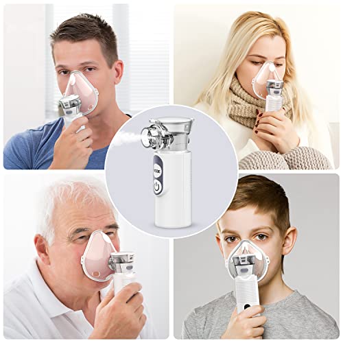 Portable Nebulizer, Ultrasonic Mesh Nebulizer, Nebulizer Machine for Adults a...