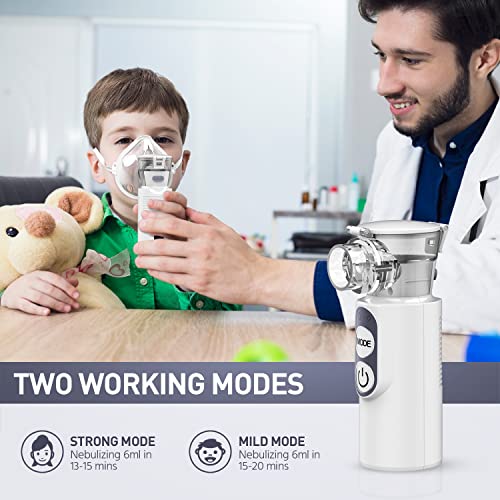 Portable Nebulizer, Ultrasonic Mesh Nebulizer, Nebulizer Machine for Adults a...