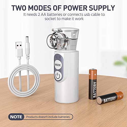 Portable Nebulizer, Ultrasonic Mesh Nebulizer, Nebulizer Machine for Adults a...