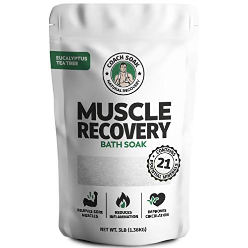 Coach Soak: Muscle Recovery Bath Soak - Natural Magnesium Muscle Relief & Joi...