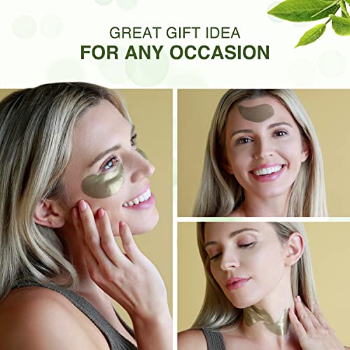 Under Eye Patches (60 Pcs), Hydrolyzed Collagen Under Eye Masks for Dark Circ...