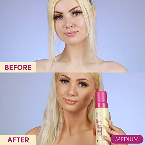 Coco & Eve Sunny Honey Bali Bronzing Self Tanner Mousse - (Medium) All Natura...