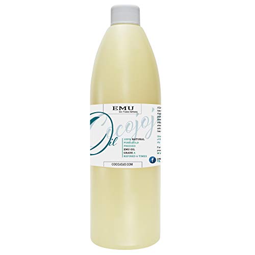 Emu Oil - 100% Pure Australian Natural Refined Rendered 6x Times Filtered - 1...