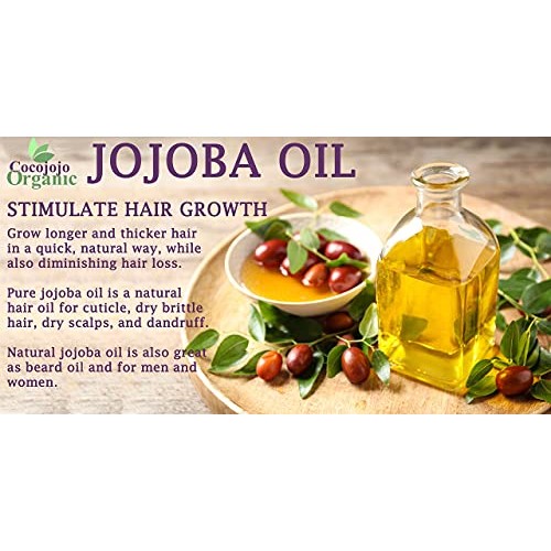 JOJOBA OIL Cold Pressed Unrefined 100% Pure Natural 32 oz Jojoba Oil Carrier ...