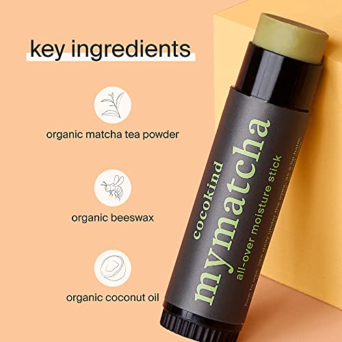 Cocokind Mymatcha All-Over Moisture Stick | Hydrates Dry Lips | Reduce Appear...