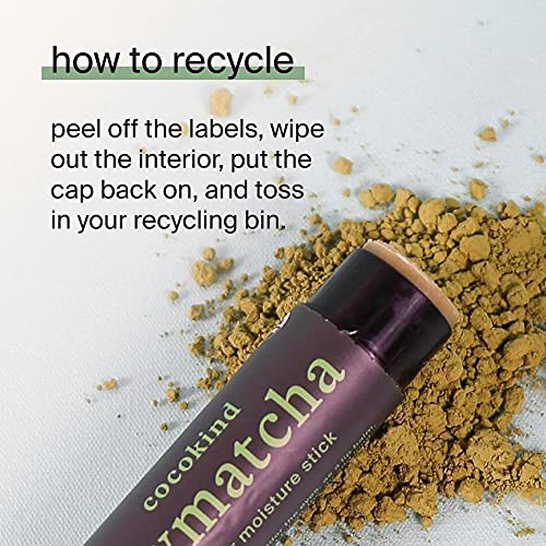 Cocokind Mymatcha All-Over Moisture Stick | Hydrates Dry Lips | Reduce Appear...