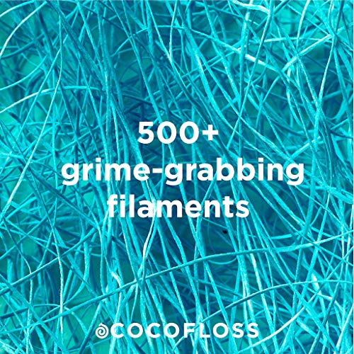 COCOFLOSS Coconut-Oil Infused Woven Dental Floss | Mint | Dentist-Designed | ...
