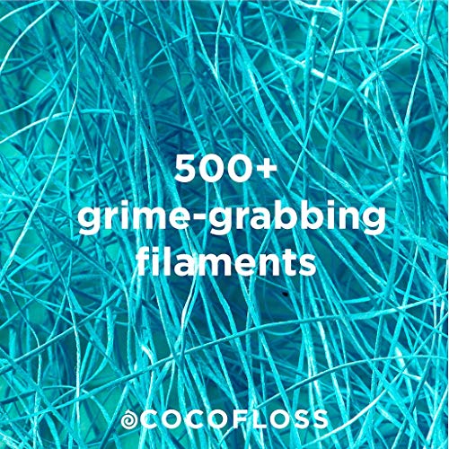 COCOFLOSS Coconut-Oil Infused Woven Dental Floss | Orange | Dentist-Designed ...