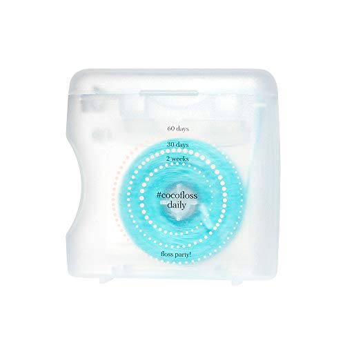 COCOFLOSS Coconut-Oil Infused Woven Dental Floss | Orange | Dentist-Designed ...