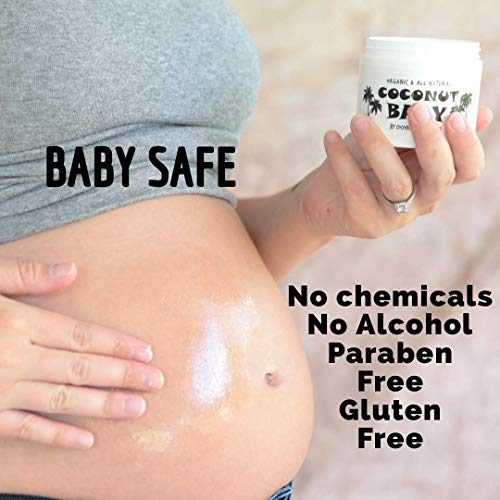 Coconut Baby Oil Organic Moisturizer - for Hair and Skin - Cradle Cap Treatme...
