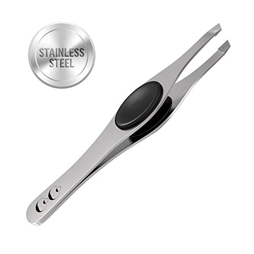 Cocos Eyebrow Tweezers for Women and Men | Tweezers Precision | Slanted Tweez...