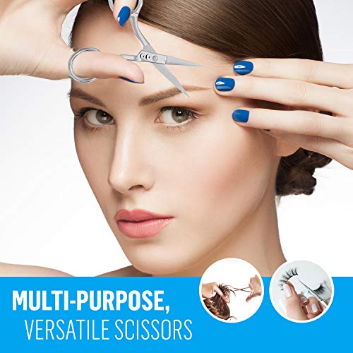 Cocos Professional Hair Scissors, Barber & Eyebrow Scissors, Small Sharp Hair...