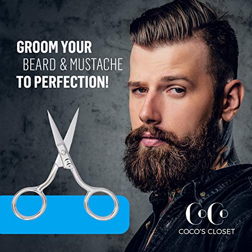 Cocos Professional Hair Scissors, Barber & Eyebrow Scissors, Small Sharp Hair...