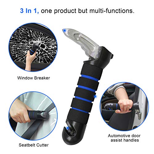 Portable Vehicle Support Handle, CoiTeK 3 in 1 Elderly Car Assist Handle Cane...