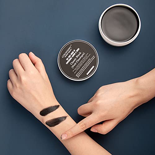 COKOHAPPY Black Face Paint Skeleton Makeup Cream for Halloween Party Cosplay ...