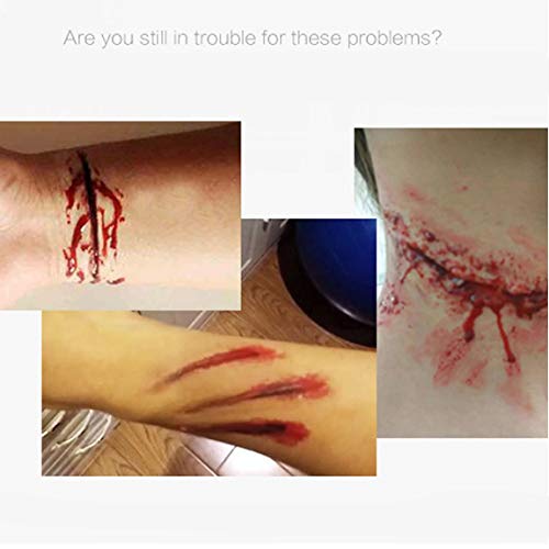 COKOHAPPY Halloween Party Stage Special Effects Nude Color Putty/Wax Wound Mo...