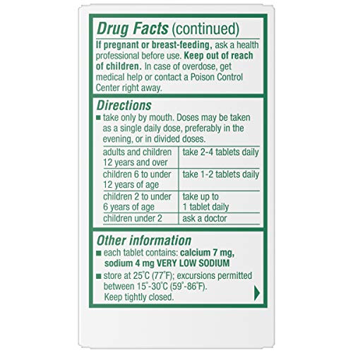 Colace 2-In-1 Stool Softener & Stimulant Laxative Tablets, Gentle Constipatio...