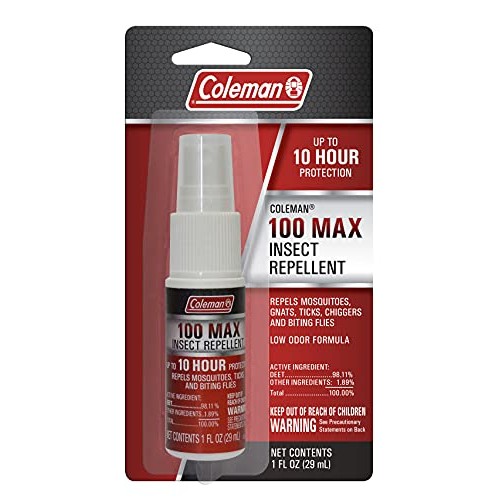 Coleman 100 Max 100% DEET Insect Repellent Spray - 1 fl oz