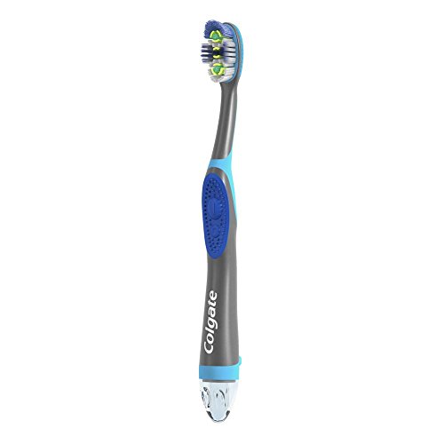 Colgate 360 Sonic Battery Power Electric Toothbrush with Floss-Tip Bristles a...