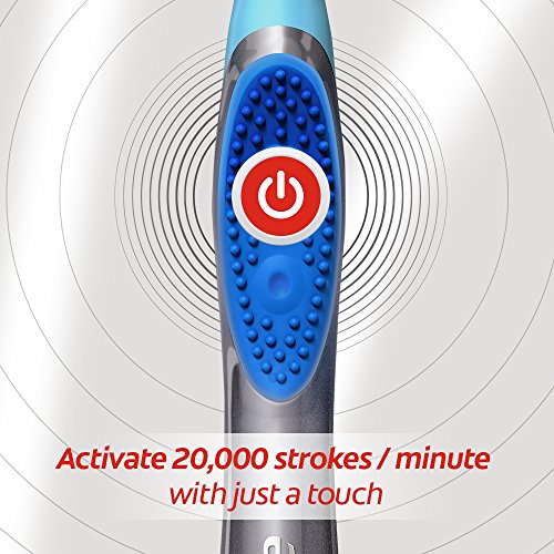 Colgate 360 Sonic Battery Power Electric Toothbrush with Floss-Tip Bristles a...