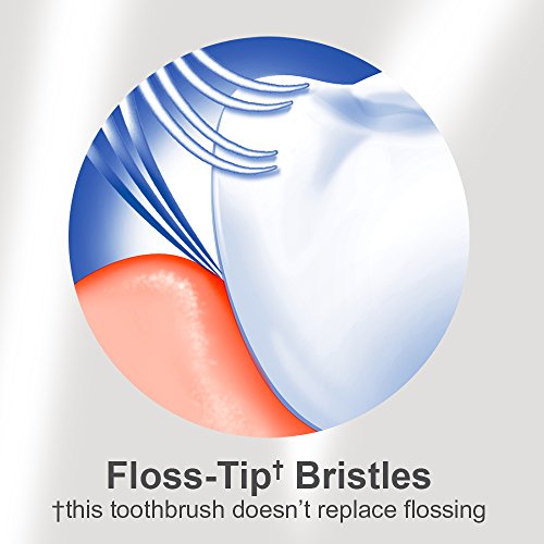 Colgate 360 Sonic Battery Power Electric Toothbrush with Floss-Tip Bristles a...