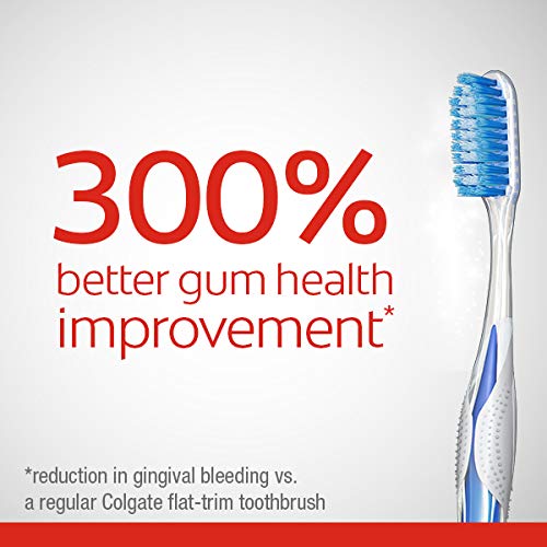 Colgate Gum Health Extra Soft Toothbrush for Sensitive Gums with Deep Cleanin...