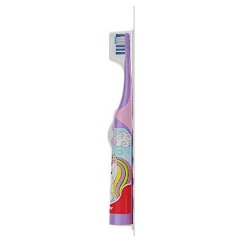 Colgate Kids Electric Battery Powered Toothbrush for Ages 3+, Extra Soft, Uni...