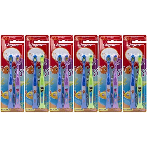 Colgate Ocean Explorer Extra Soft Kids Toothbrush, 2 Count (Pack of 6) Total ...
