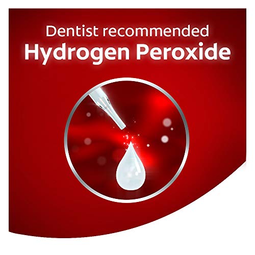 Colgate Optic White Alcohol Free Whitening Mouthwash, 2% Hydrogen Peroxide, F...