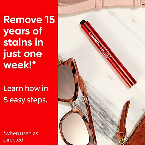 Colgate Optic White Overnight Teeth Whitening Pen, Teeth Stain Remover to Whi...