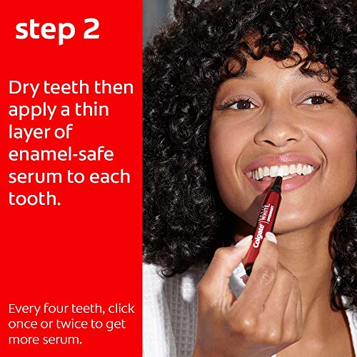 Colgate Optic White Overnight Teeth Whitening Pen, Teeth Stain Remover to Whi...