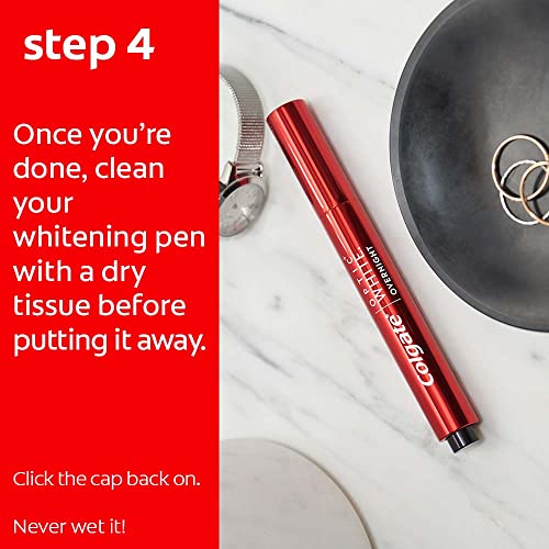 Colgate Optic White Overnight Teeth Whitening Pen, Teeth Stain Remover to Whi...