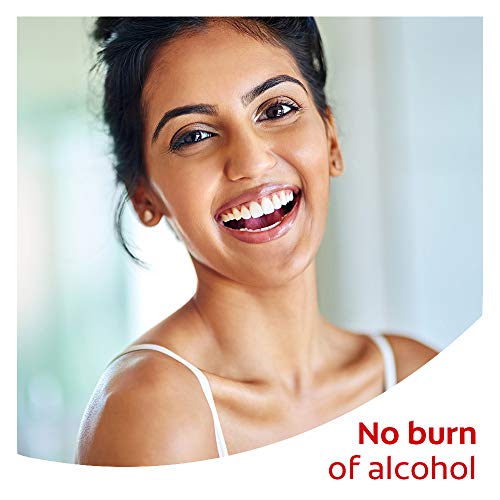 Colgate Total Alcohol Free Mouthwash for Bad Breath, Antibacterial Formula, P...